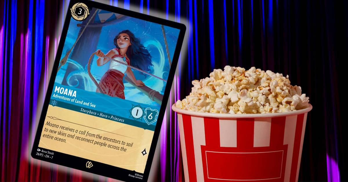 Disney Lorcana Releasing Moana 2 Promo Card In Theaters, But You'll Have To Be Fast To Get One Disney Lorcana Releasing Moana 2 Promo Card In Theaters, But You'll Have To Be Fast To Get One