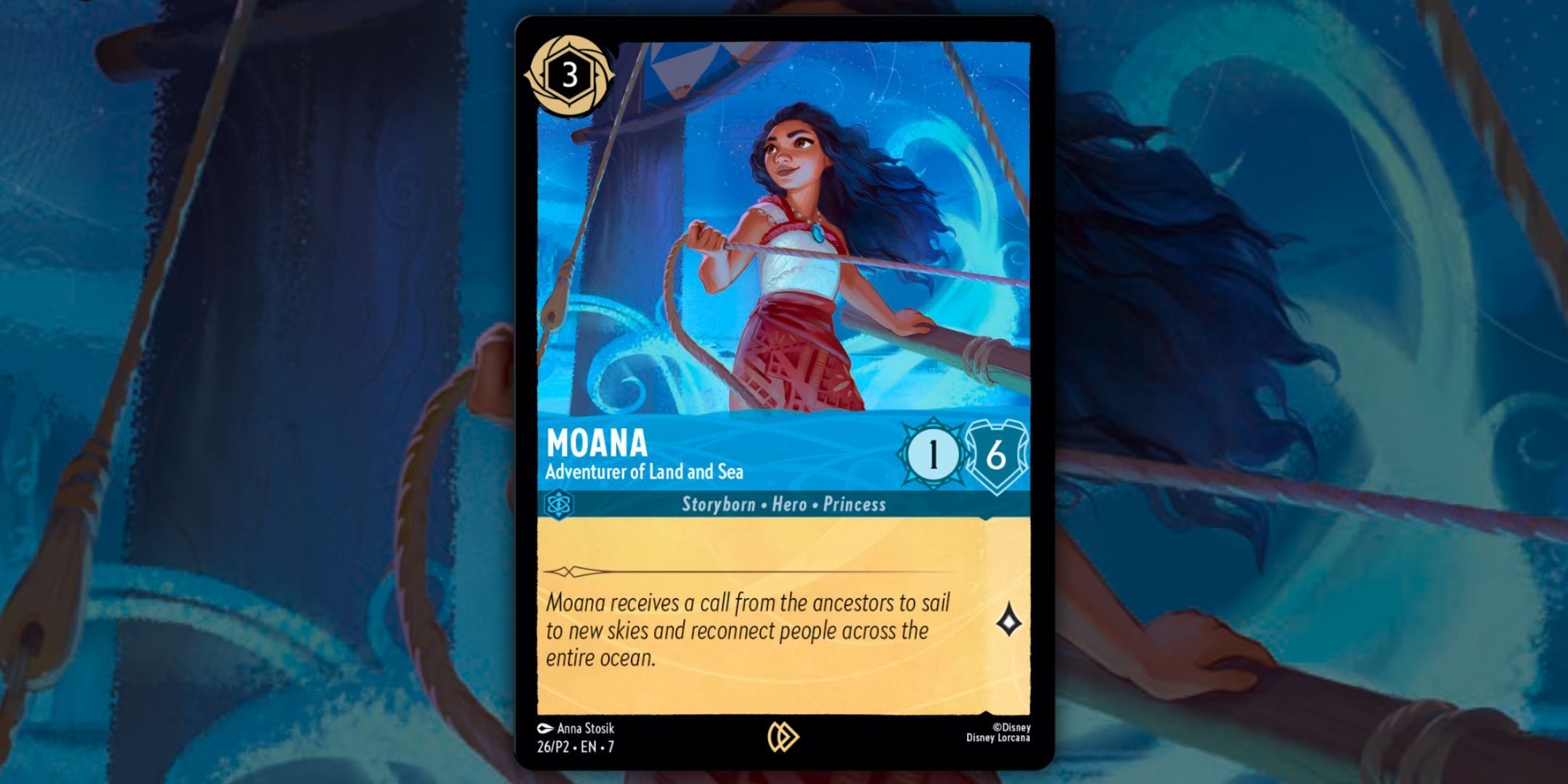 moana lorcana promo card Amazon.com: Ravensburger Disney Lorcana TCG: Fabled Booster Pack Display |  24 Packs with 12 Trading Cards Each | Ideal for Collectors & Disney Fans main image 0