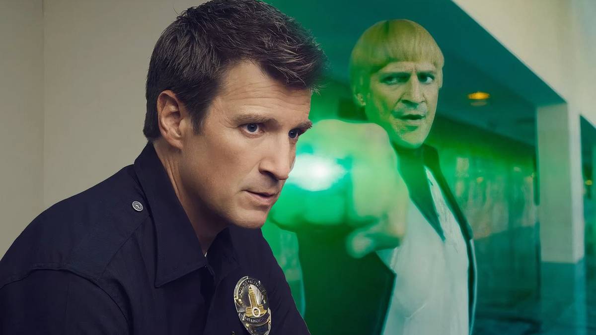Warum Nathan Fillion als Green Lantern so seltsam aussieht