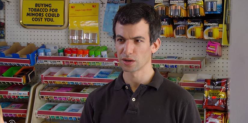 Nathan em um episódio de Nathan For You