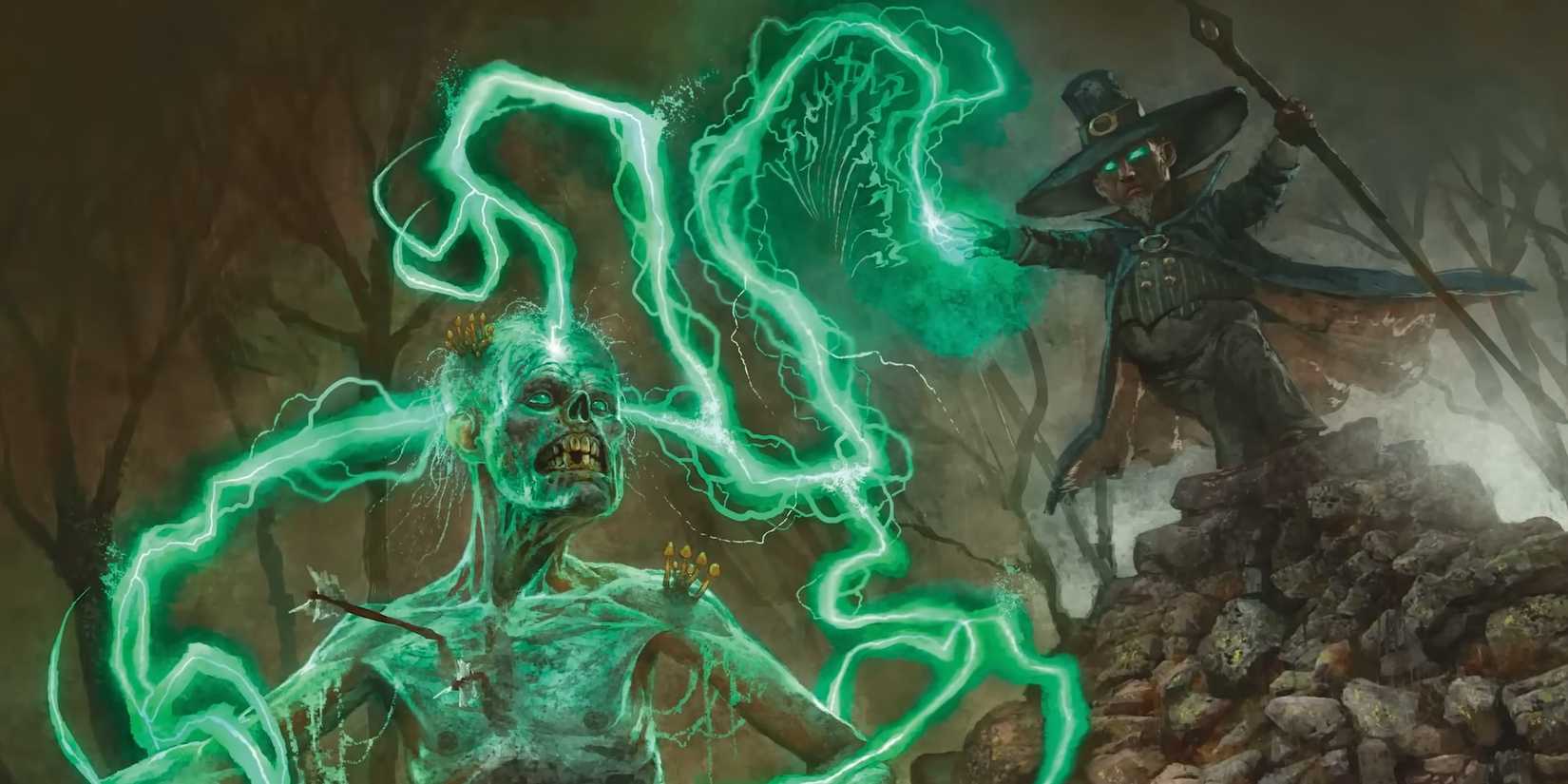 A sorcerer in D&D 5e 2024 keyart