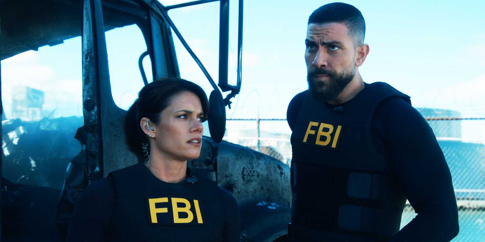 OA and Maggie in FBI season 7, episode 8, wearing vests