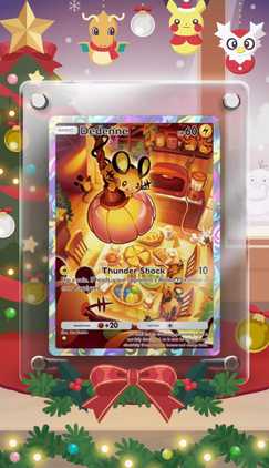 pokemon card christmas Personalized Card, Custom Photo Art Card, Christmas Pokemon Card, Christ Gift For Couple it makes marking special dates and holidays enjoyable and colorful Cozy and christmas theme :