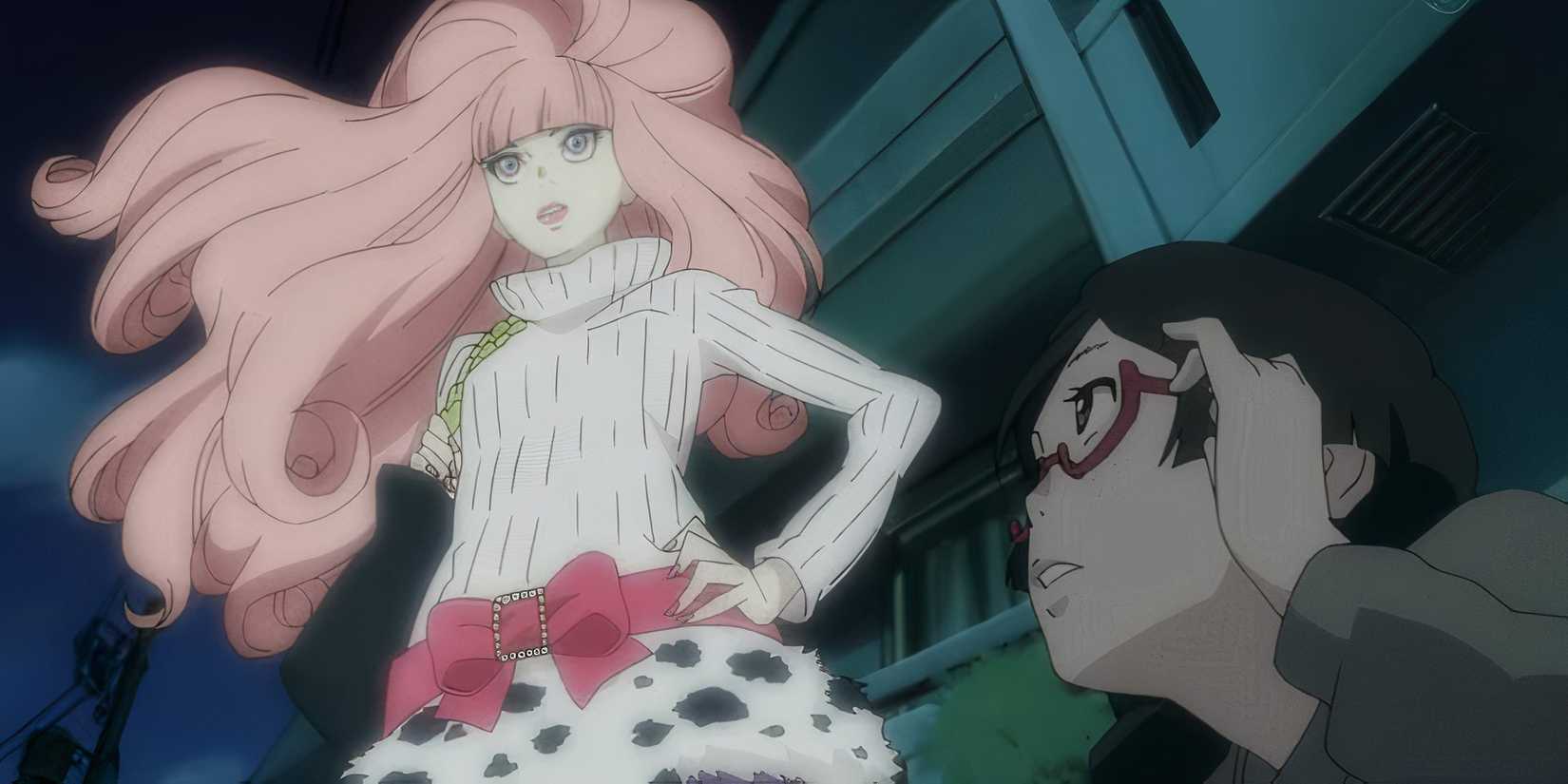 Tsukimi looks up at Kuranosuke