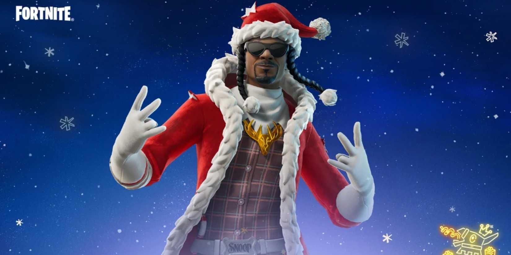 Костюм Santa Dogg от Winterfest в Fortnite