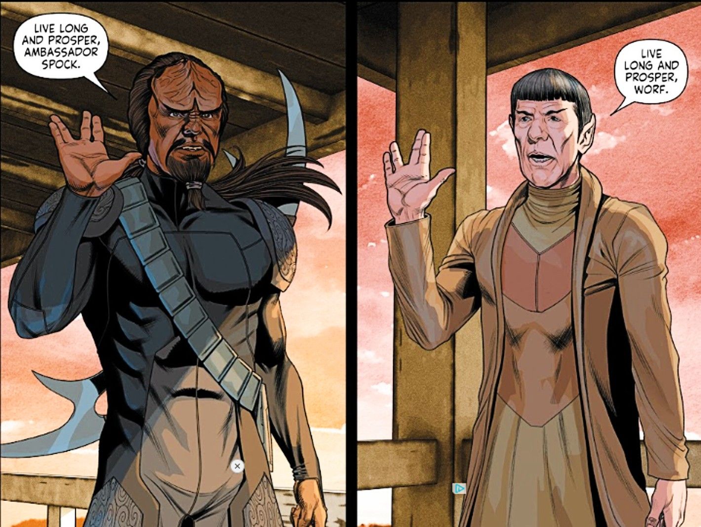 Star Trek Shares Spock's True Feelings About Worf, Leaving Us All in Tears