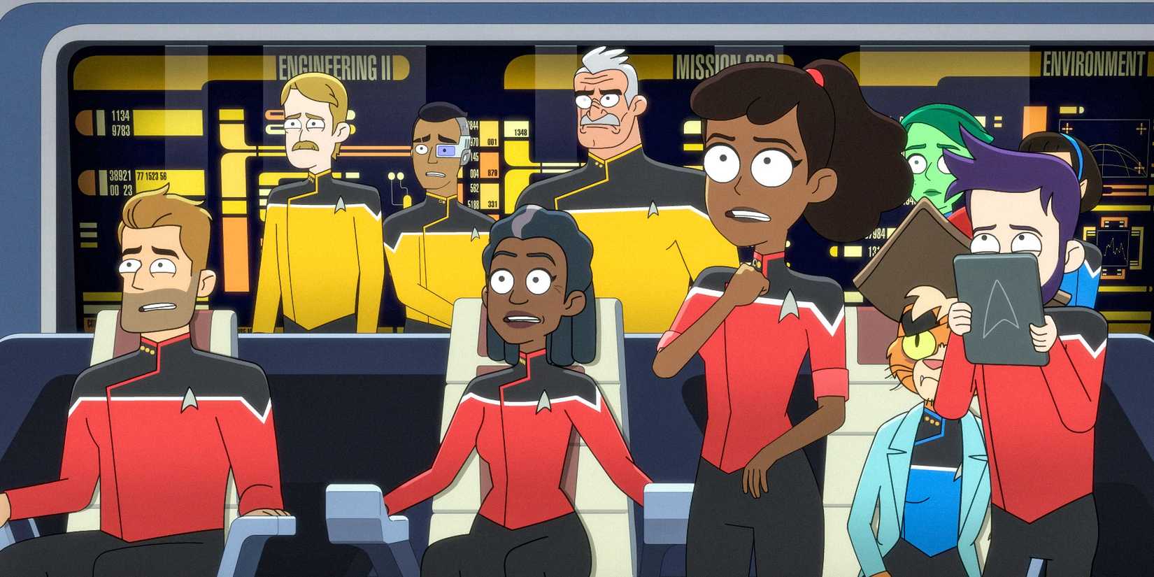 Cena impactante de Star Trek: Lower Decks
