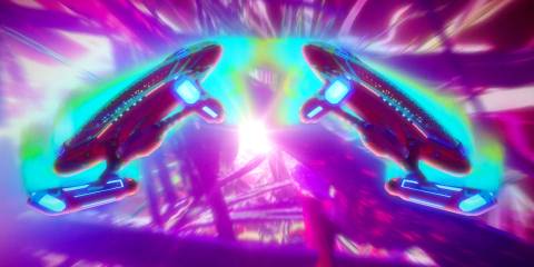 USS Cerritos' superpositions decoupling in Star Trek: Lower Decks Season 5 Ep 10