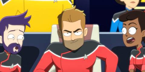 Ransom makes Boimler and Mariner compete for the position of first officer in Star Trek: Lower Decks Season 5 Ep 10