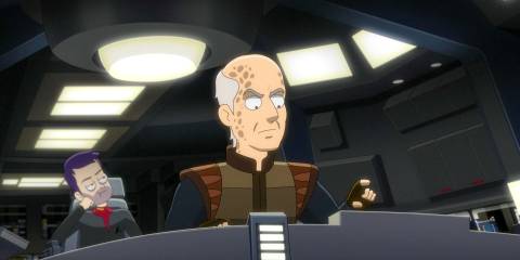 Curzon Dax, tactical officer of the ship Anaximander in Star Trek: Lower Decks Season 5 Ep 9
