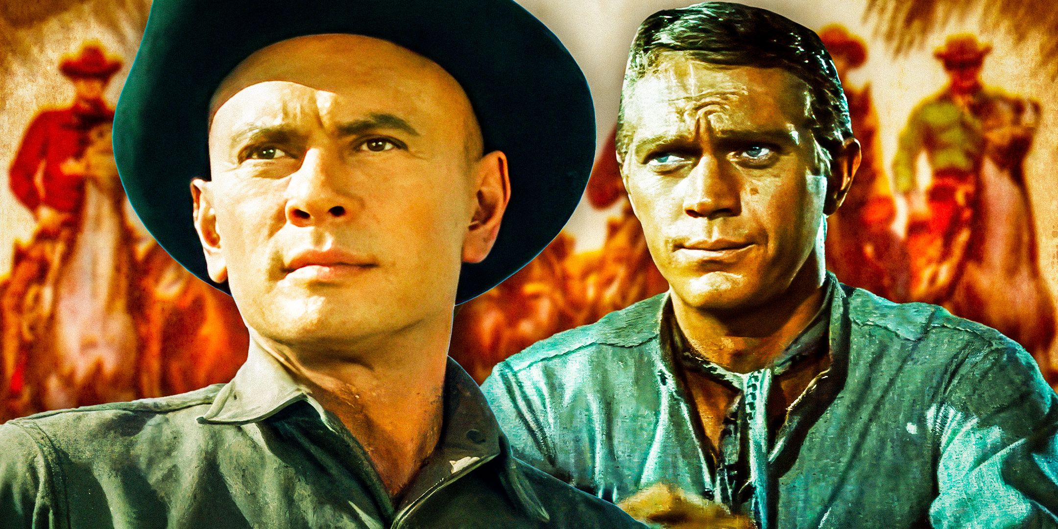 Cast of 1960's The Magnificent Seven