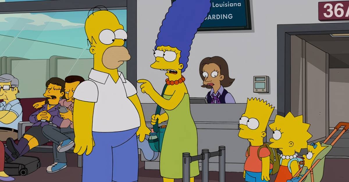 Na Carachtair The Simpsons A Tharraingt
