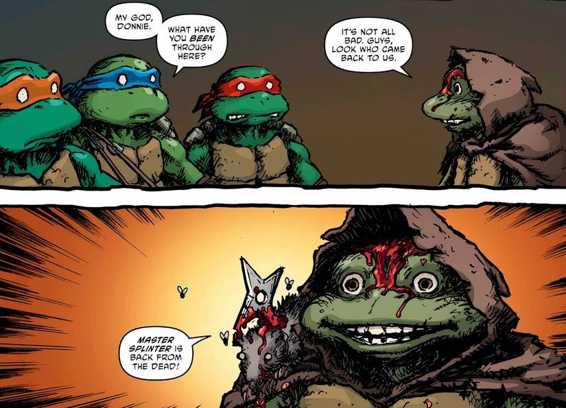 Tmtn Splinter TMNT Just Ushered In Its Darkest Moment Yet for Splinter, Raising Red ...
