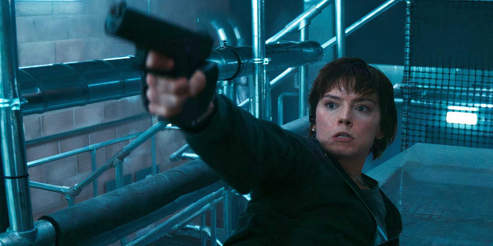 Cleaner Trailer: Daisy Ridley Channels John McClane As A Window Cleaner ...
