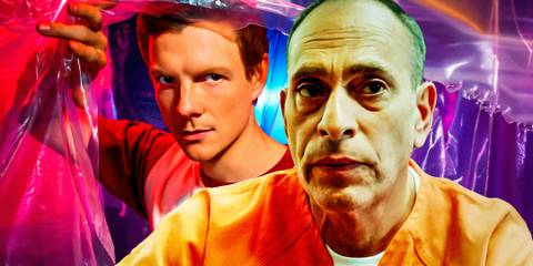 Dexter Morgan (Patrick Gibson) in Dexter: Original Sin and Hector Estrada (Nestor Serrano) in Dexter