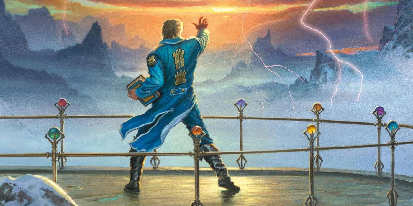 Wind and Truth cover featuring Dalinar holding a book in one hand and reaching up towards a lightning-filled sky with the other