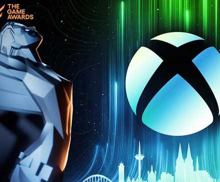 Логотип Xbox рядом с логотипом The Game Awards.