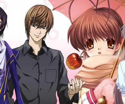 8 Perfect 2000s Anime With Zero Bad Episodes 3 Lelouch from Code Geass, Light from Death Note, Nagisa from Clannad, and Tohru from Fruits Basket