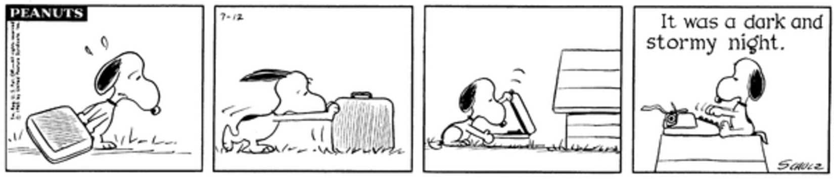 Peanuts Rover 10 Peanuts Comics That Prove Snoopy Really Is the World's Smartest Dog