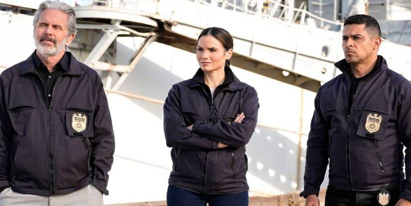 Torres with Parker and Knight in NCIS
