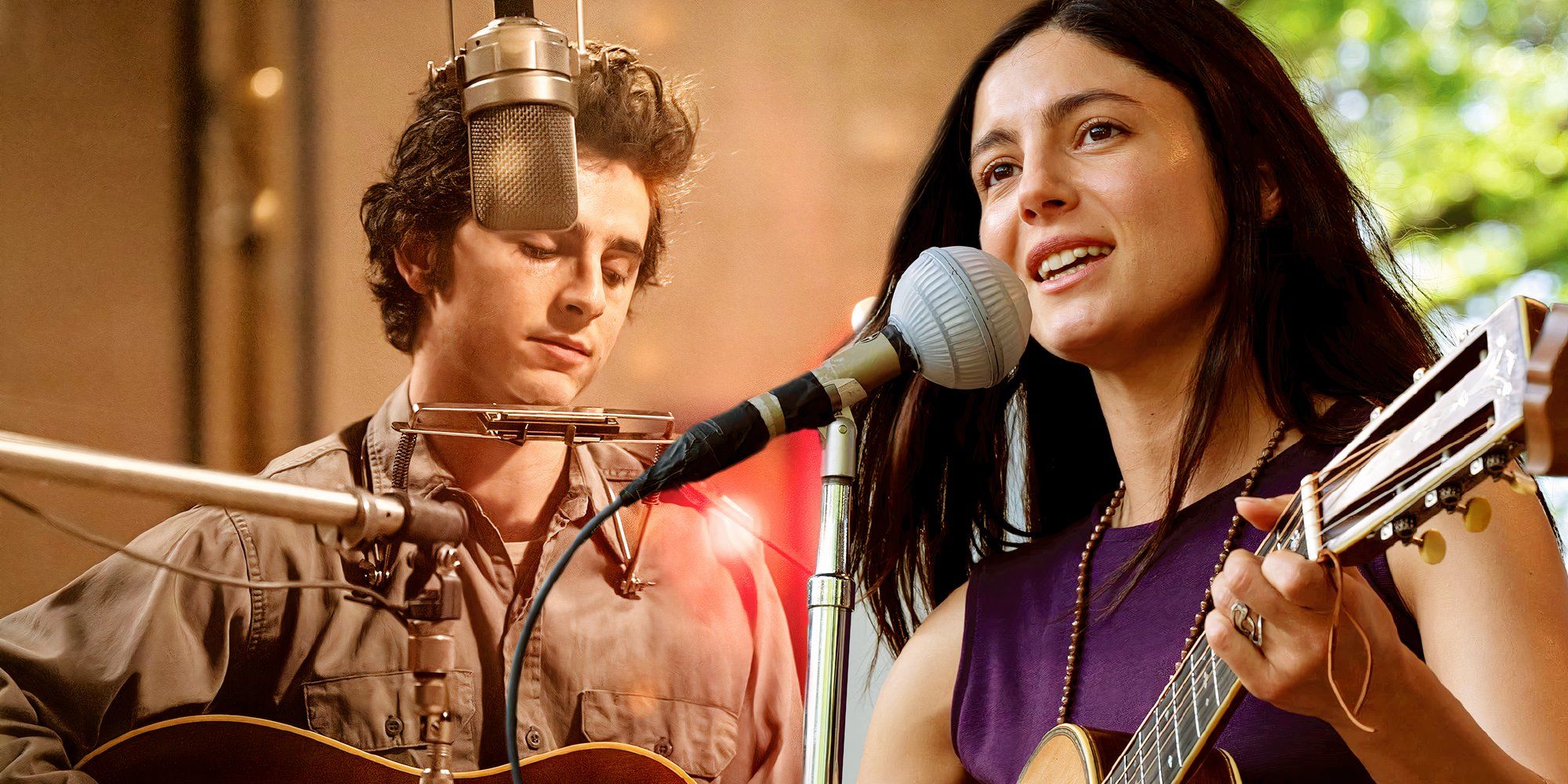 A Complete Unknown Mostly Overlooks The Band That Helped Make Bob Dylan Famous