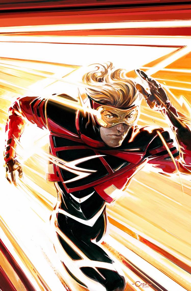 Absolute Flash #1 Cover Variant by Clayton Crain-1