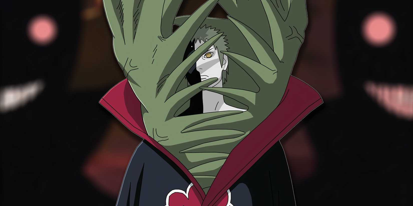 Cabeçalho de Zetsu da Akatsuki em Naruto Shippuden