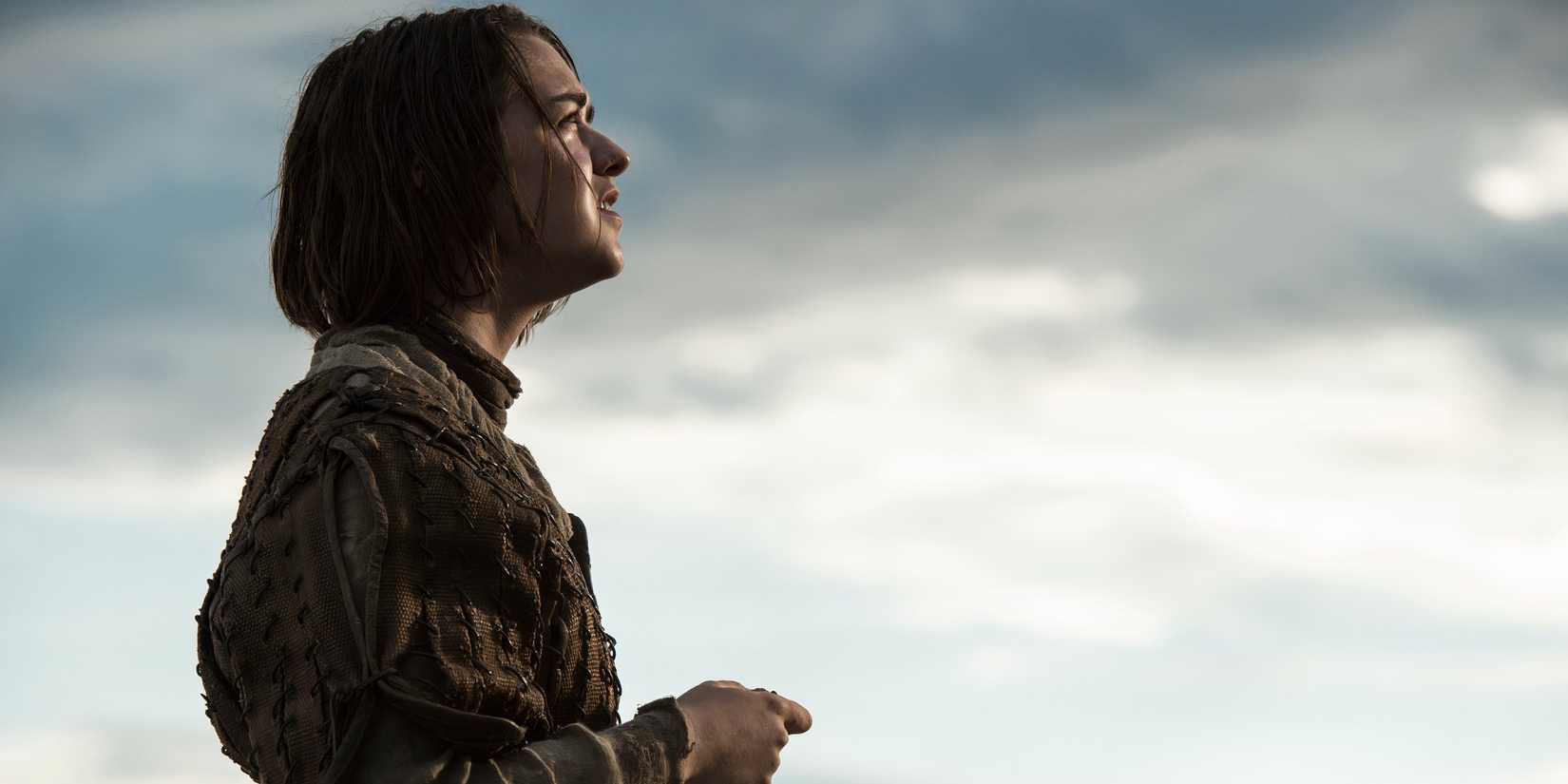 Arya Stark (Maisie Williams) sailing to Braavos in Game of Thrones season 4, episode 10