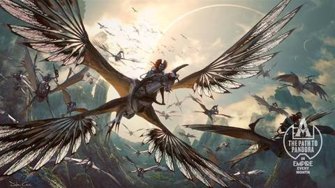Ash Clan flying on new creatures in Avatar 3 