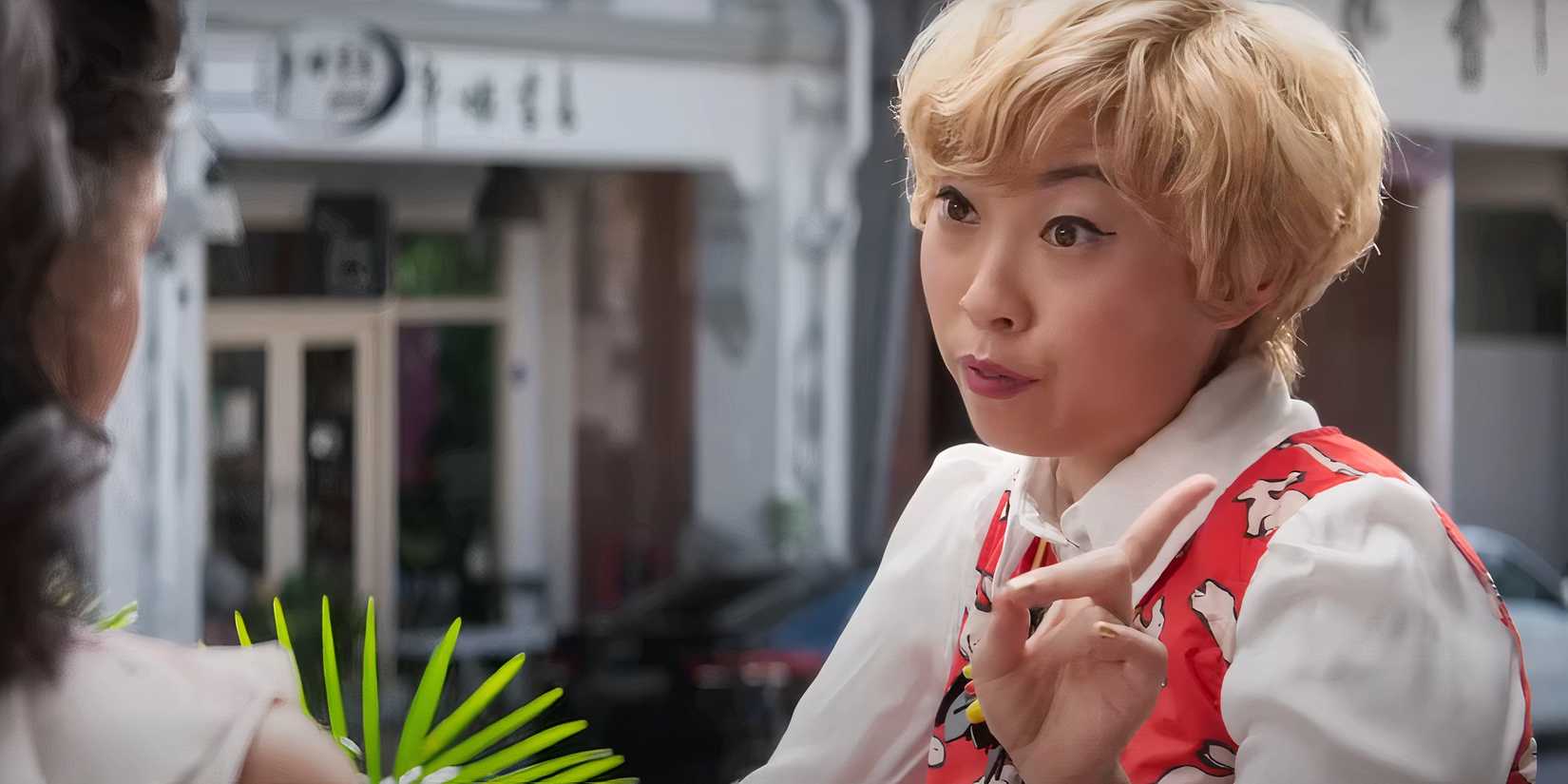 Actress Awkwafina as Peik in Crazy Rich Asians.