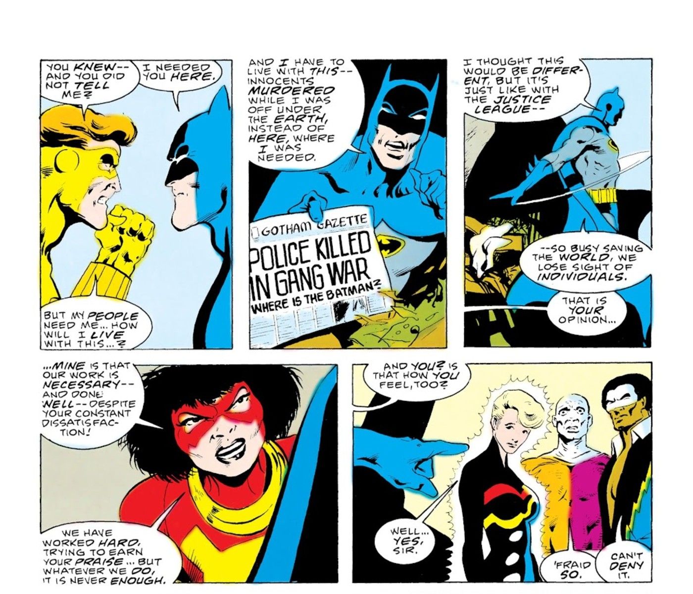 Yes, Batman Is an Icon But These 10 Scenes Proves He's Also DC's ...