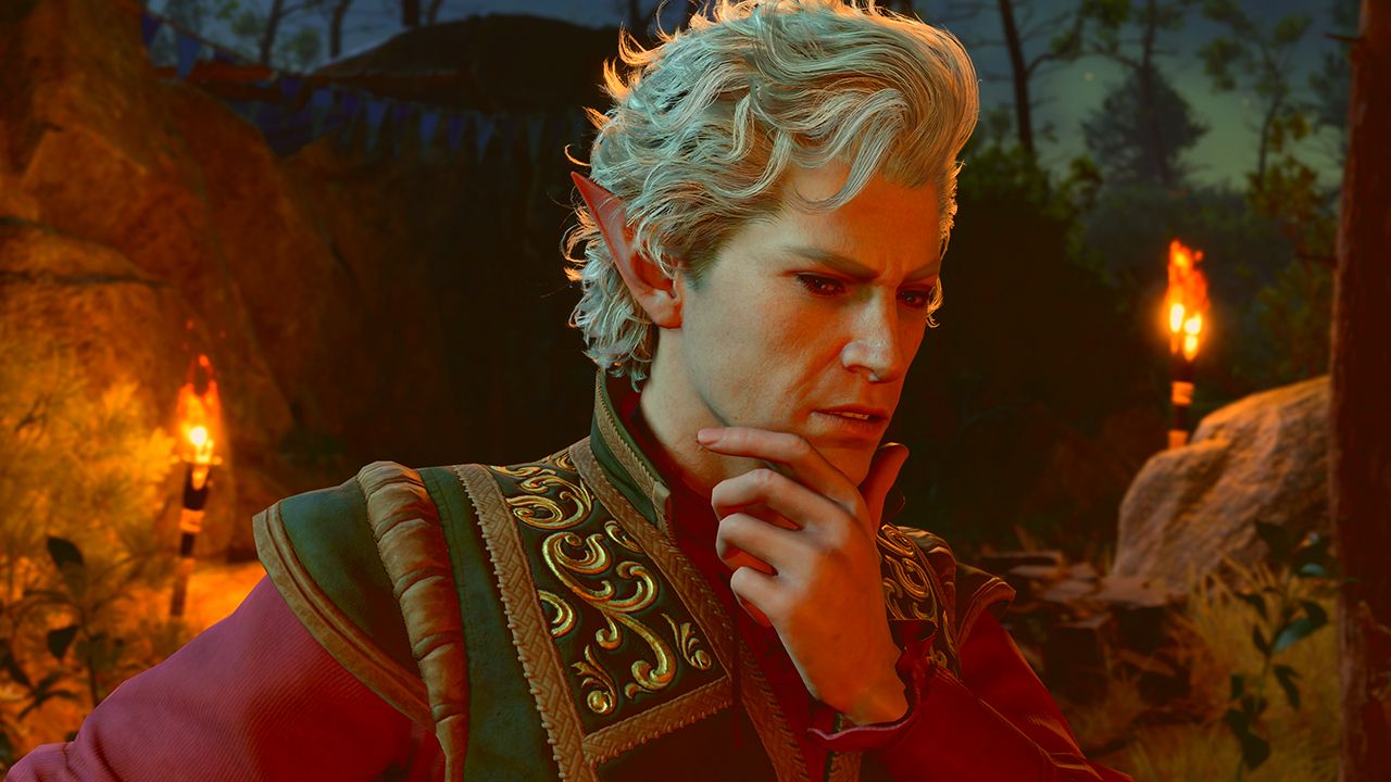 Baldur's Gate 3, Astarion, thinking