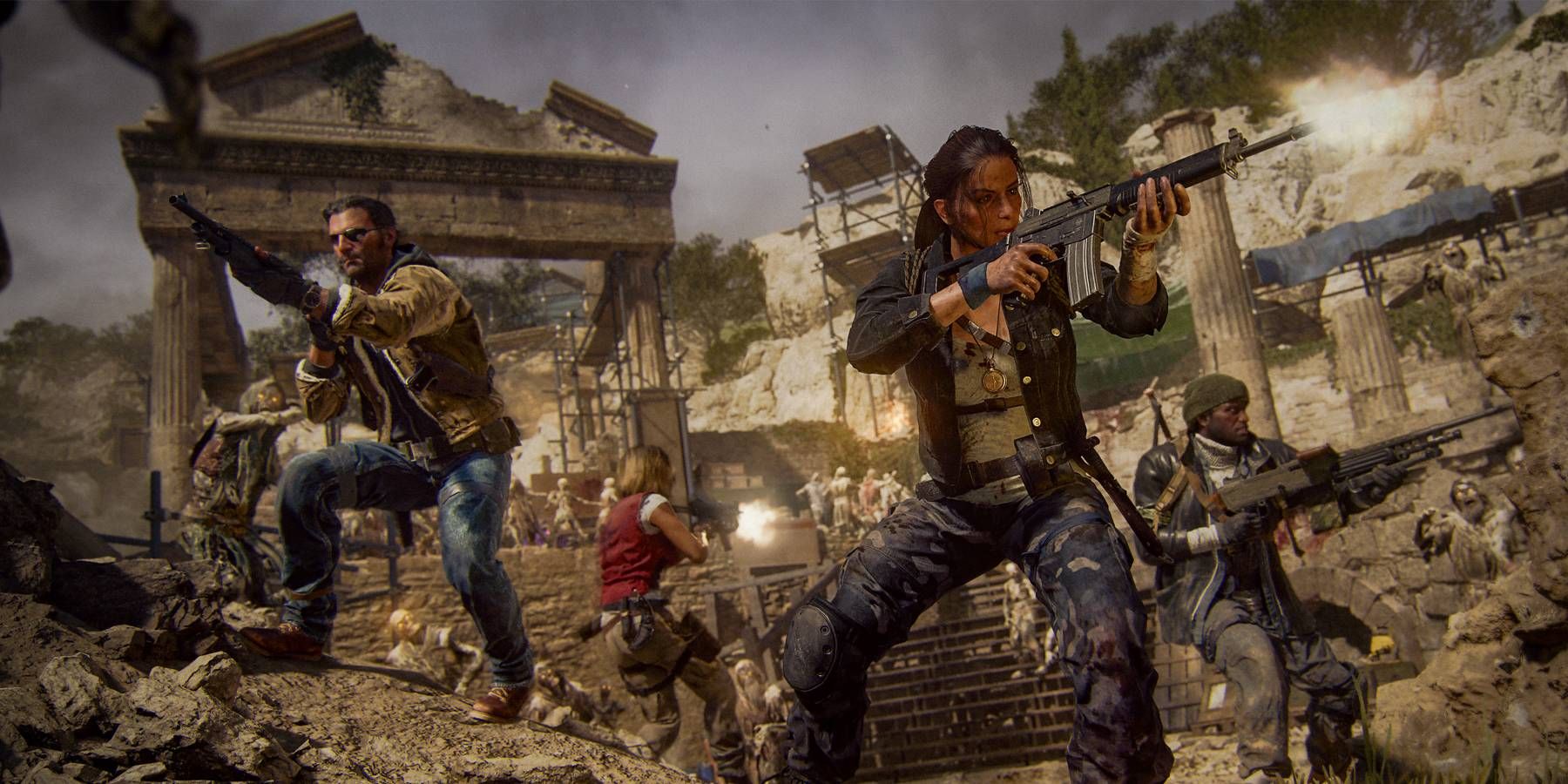 Call of Duty: Black Ops 6 Zombies - All The Tomb Wall-Buy Locations, image size:1800x900