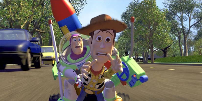 Buzz e Woody em Toy Story