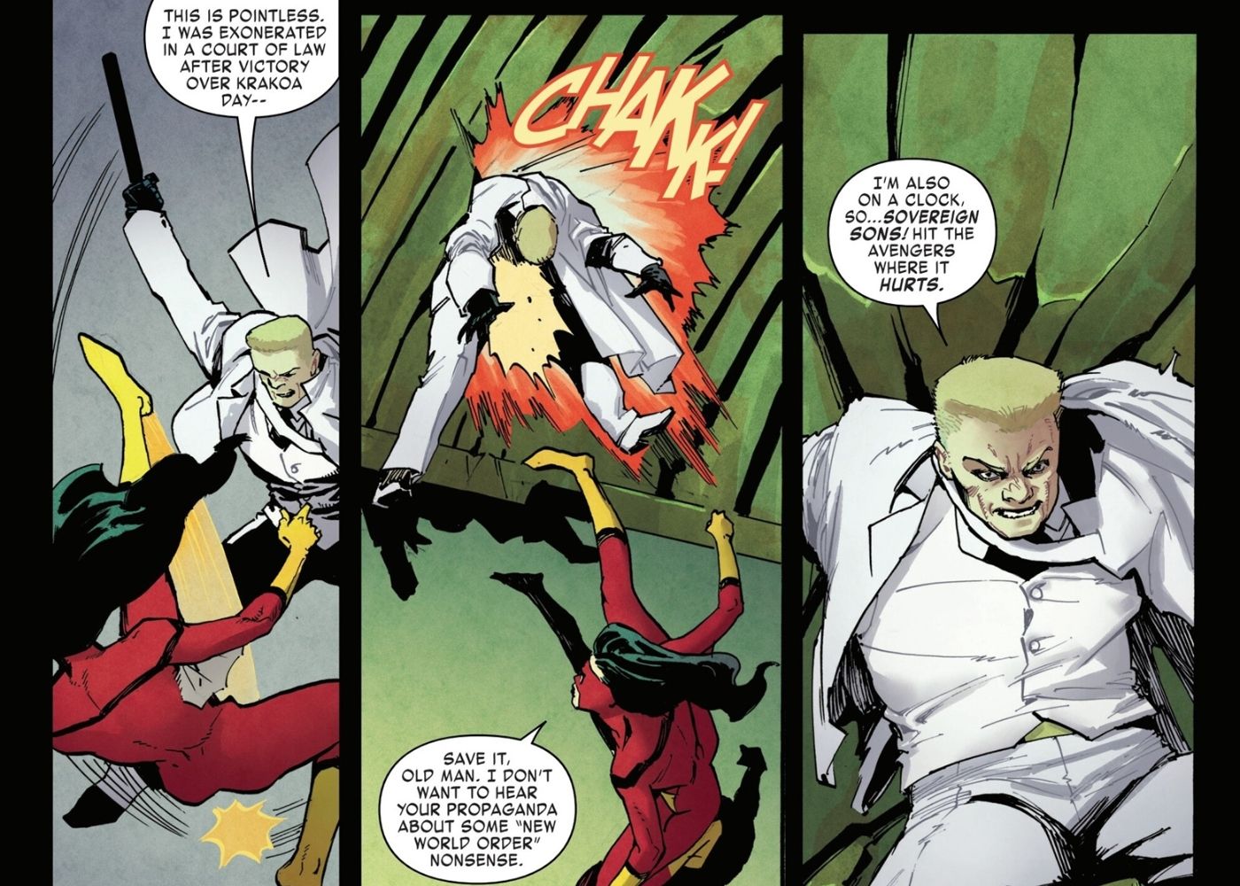 Watch Out, Captain America: Your 'Evil Twin' Finally Has His