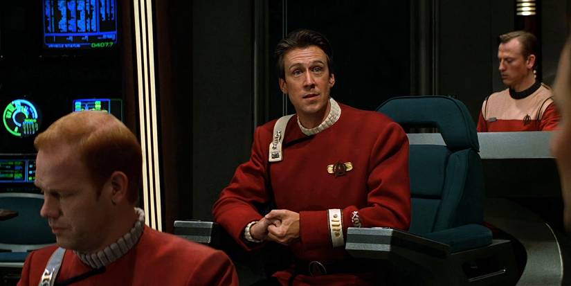 Captain Harriman in the chair