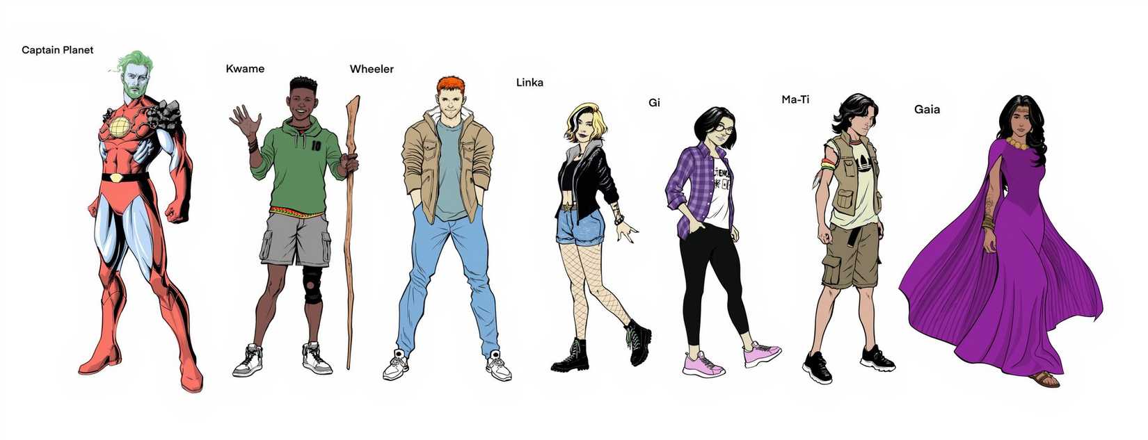 Captain Planet Reveals Major Redesign As the Hero's