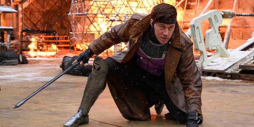 Channing Tatum as Gambit in ᴅᴇᴀᴅpool & Wolverine looking offscreen