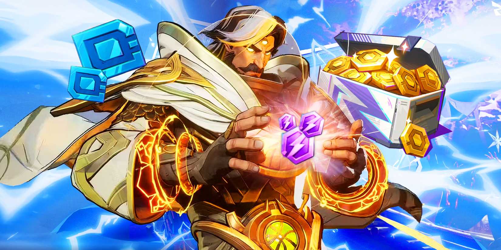 Доктор Стрэндж из Marvel Rivals с Chronotokens, Lattice и Unit.