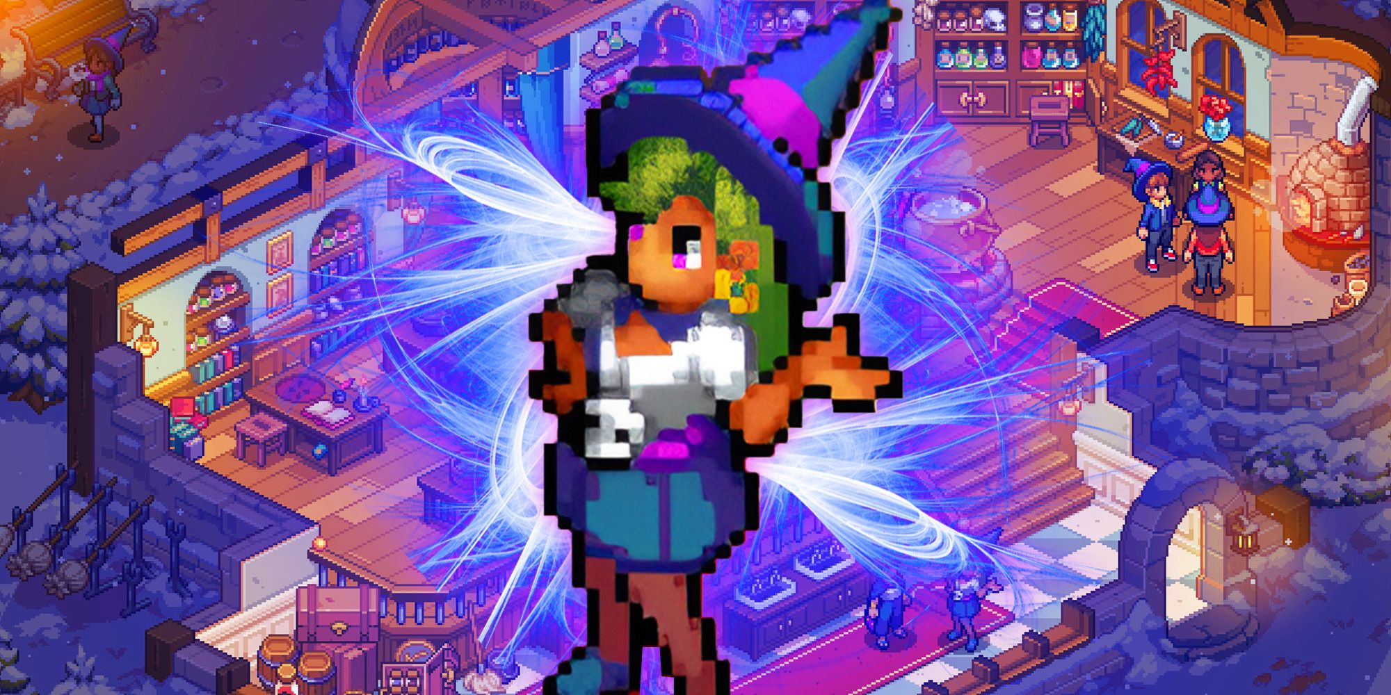 Character In Stardew Valley from Witchbrook