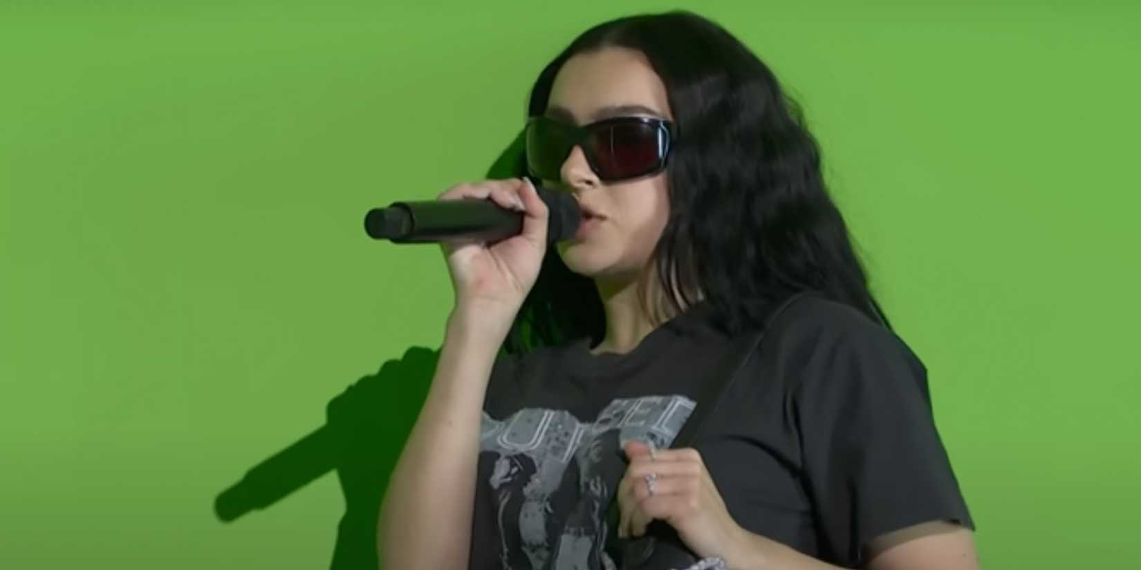 Charli XCX SNL Performance