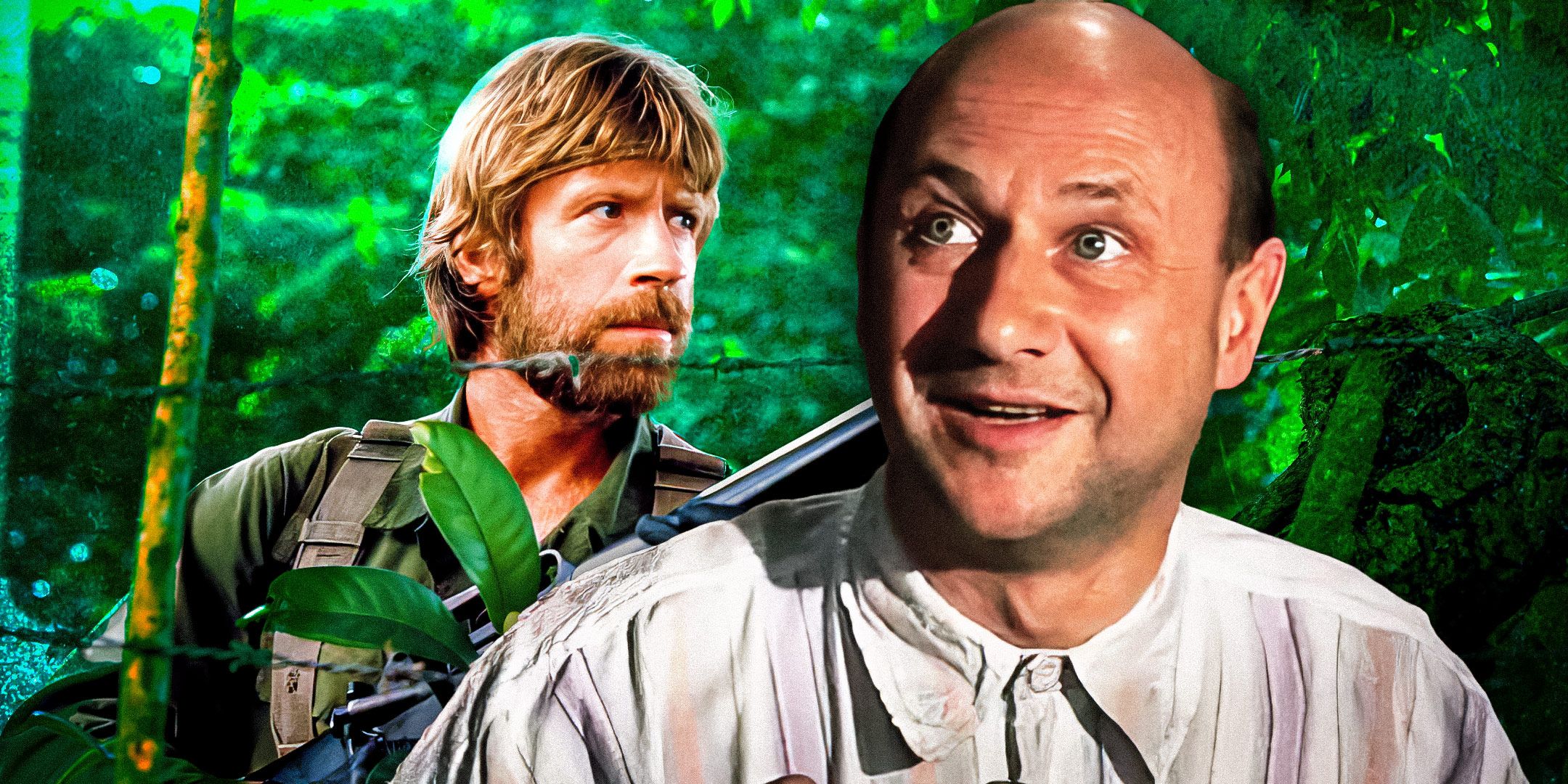 Chuck-Norris---Missing-in-Action-and-Donald-Pleasence---The-Great-Escape