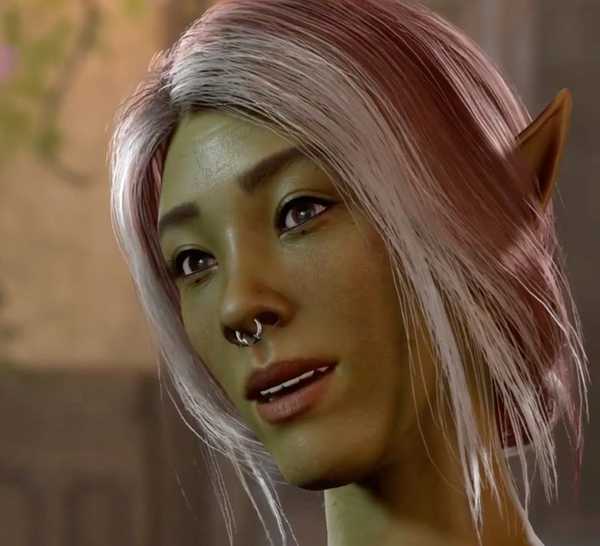 Closeup of Naoise Nallinto in Baldur's Gate 3