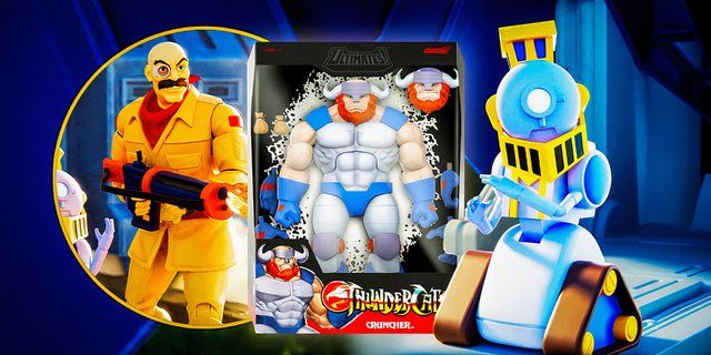 Cruncher, Nayda & Safari Joe Stand Tall As New ThunderCats ULTIMATES! Figures From Super7