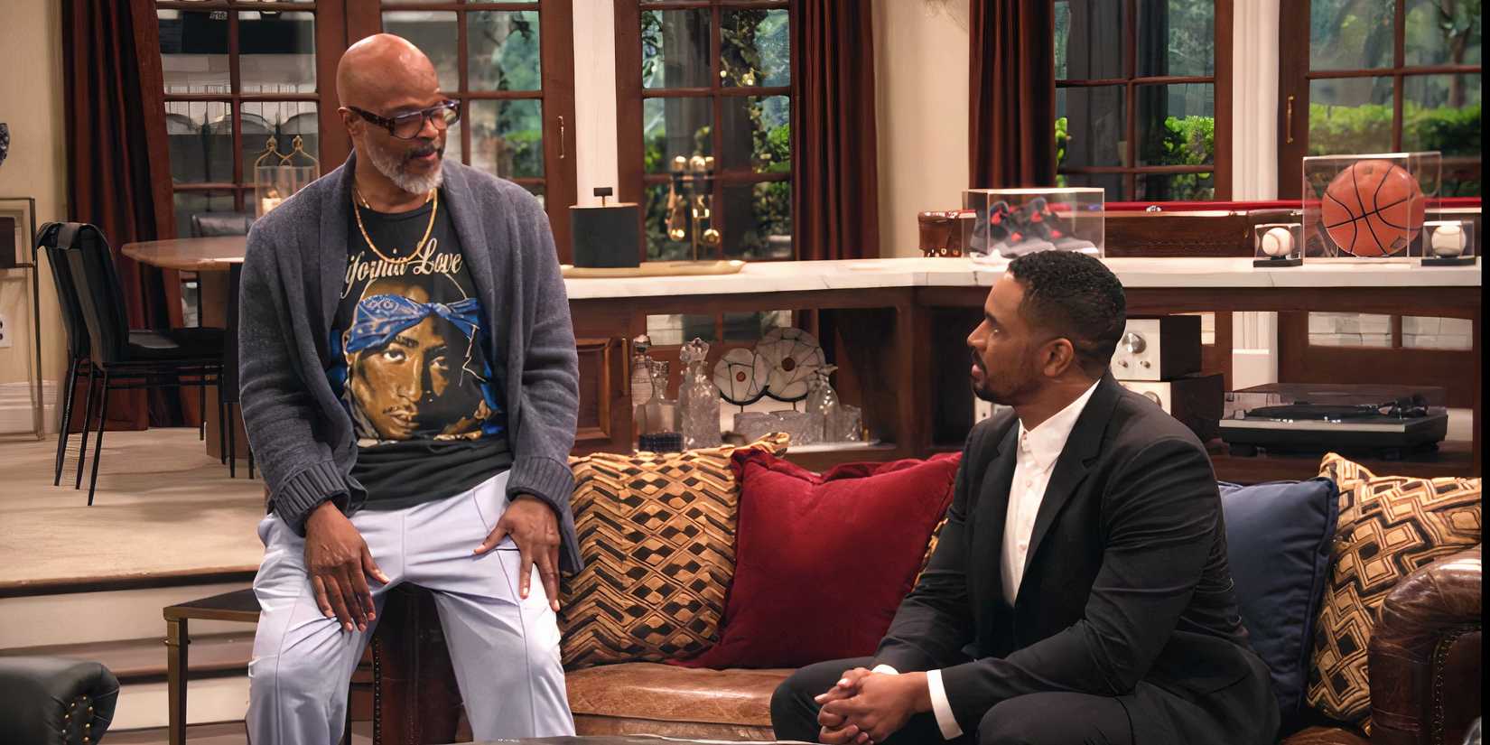 Damon Wayans Sr. and Damon Wayans Jr. in Poppa's House