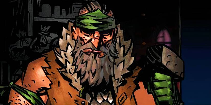 Darkest Dungeon 2 character holding staff