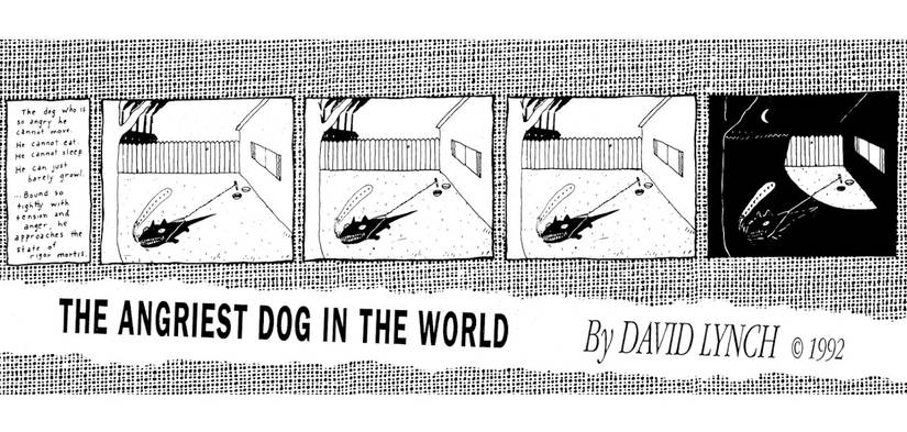 10 Darkly Hilarious Entries from David Lynch's 'The Angriest Dog in the ...