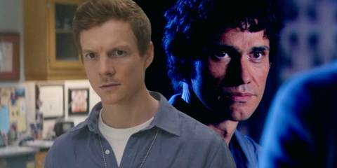 Dexter Morgan (Patrick Gibson) in Dexter: Original Sin and Brian Moser (Christian Camargo) in Dexter season 1