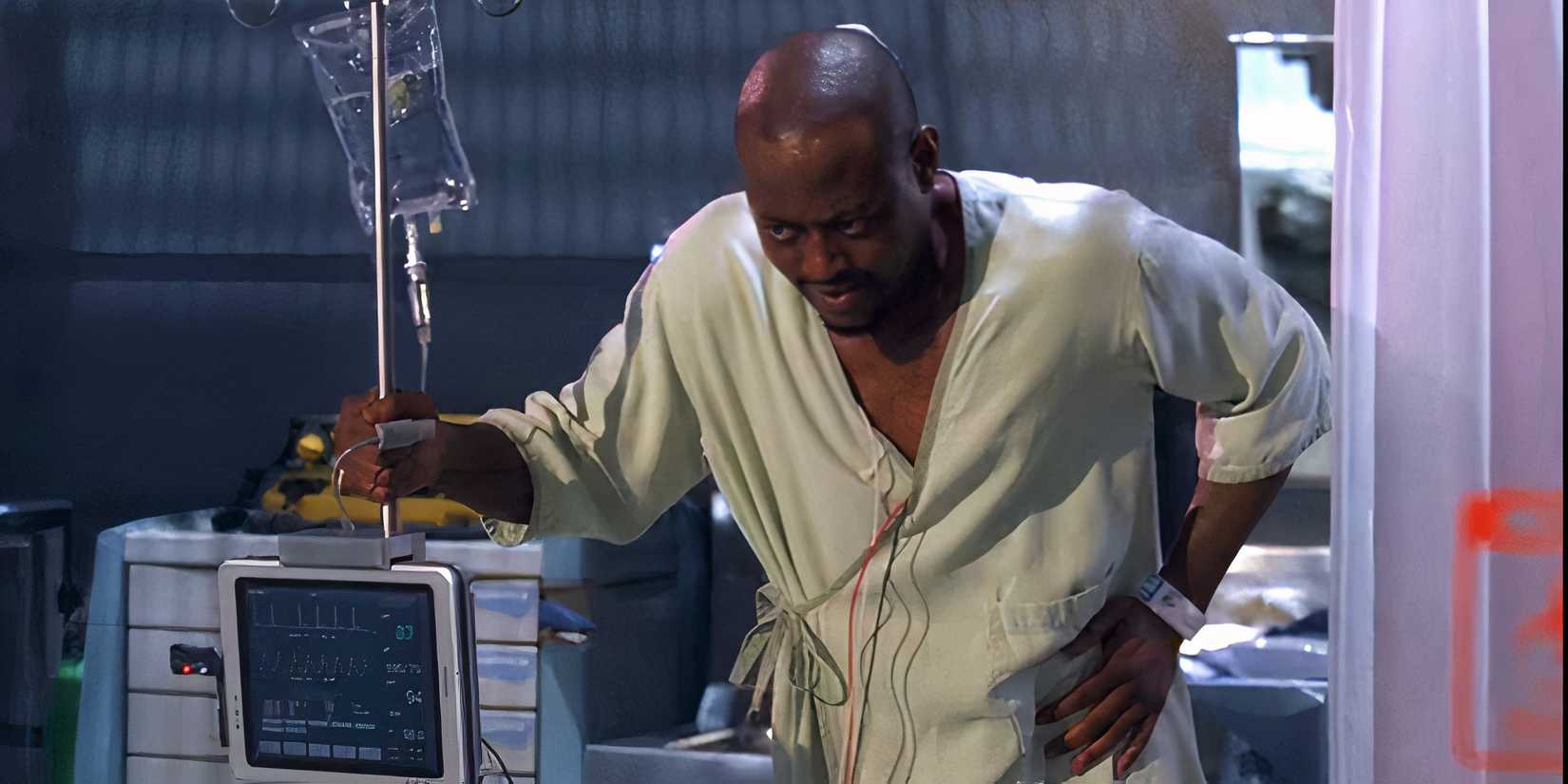 Foreman doente em House: Euphoria