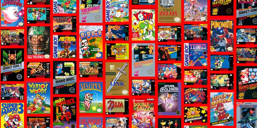 A list of games available via the Nintendo Switch Online service.